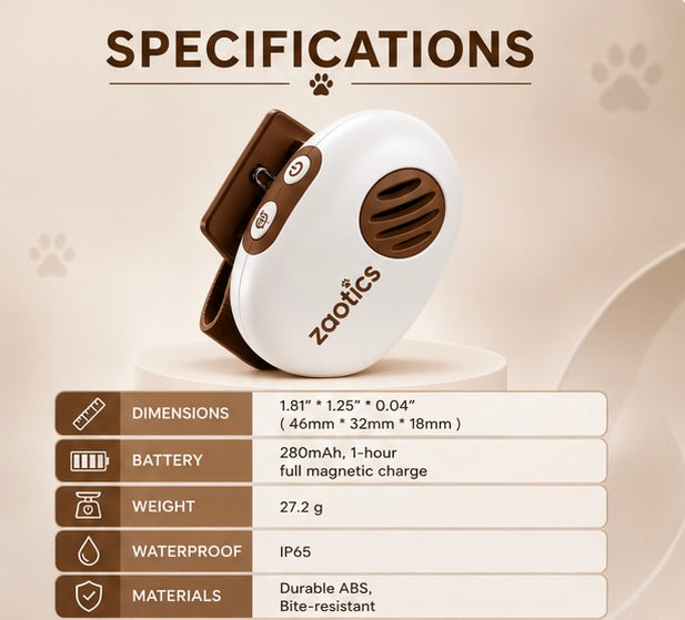 ZAOTICS™ AI Pet Communicator Collar.