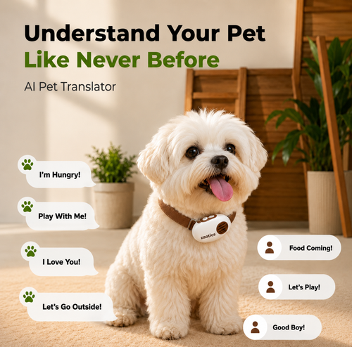 ZAOTICS™ AI Pet Communicator Collar.